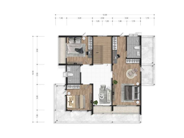 ภาพแบบบ้าน-แบบบ้านสไตล์อิงลิช Type C CAMELLIA