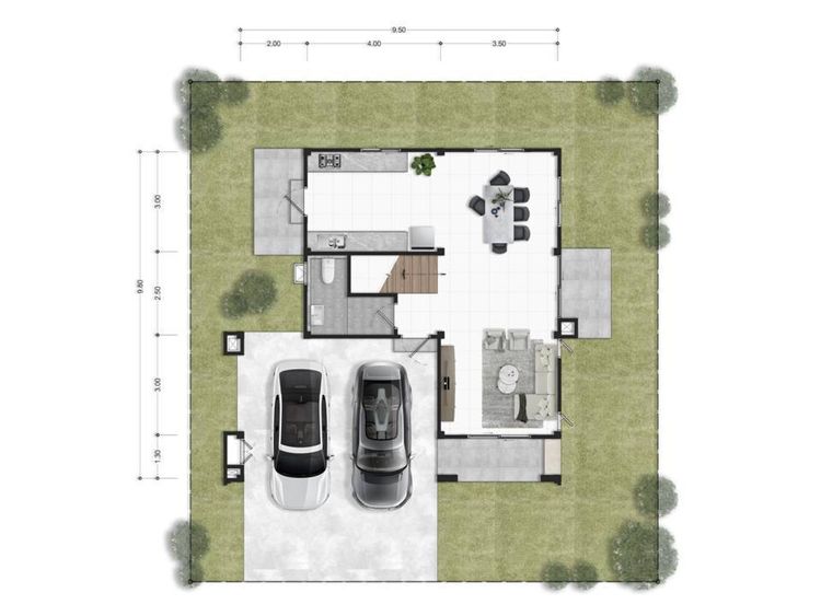 ภาพแบบบ้าน-แบบบ้านสไตล์อิงลิช Type D DAISY