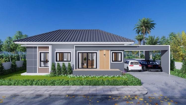 ภาพแบบบ้าน-บ้านพรภัทรา