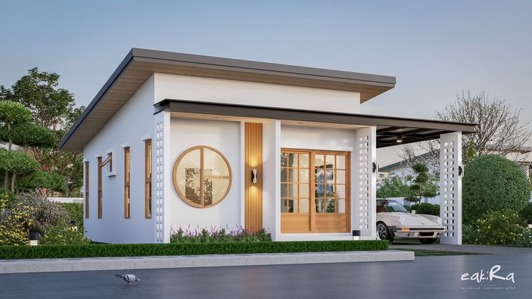 ภาพแบบบ้าน-บ้านมีสุข การ์เด้น วิลล์