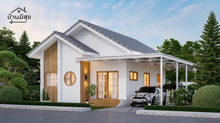 ภาพแบบบ้าน-บ้านมีสุข การ์เด้น วิลล์