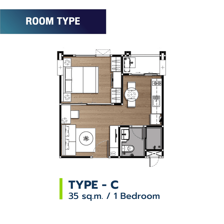 ภาพแบบบ้าน-𝗧𝘆𝗽𝗲 - 𝗖