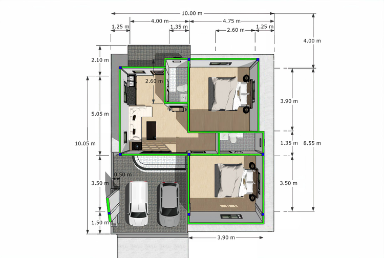 ภาพแบบบ้าน-เปี่ยมสิริ