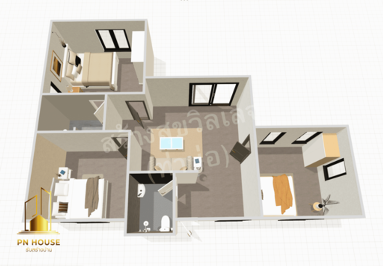 ภาพแบบบ้าน-type A