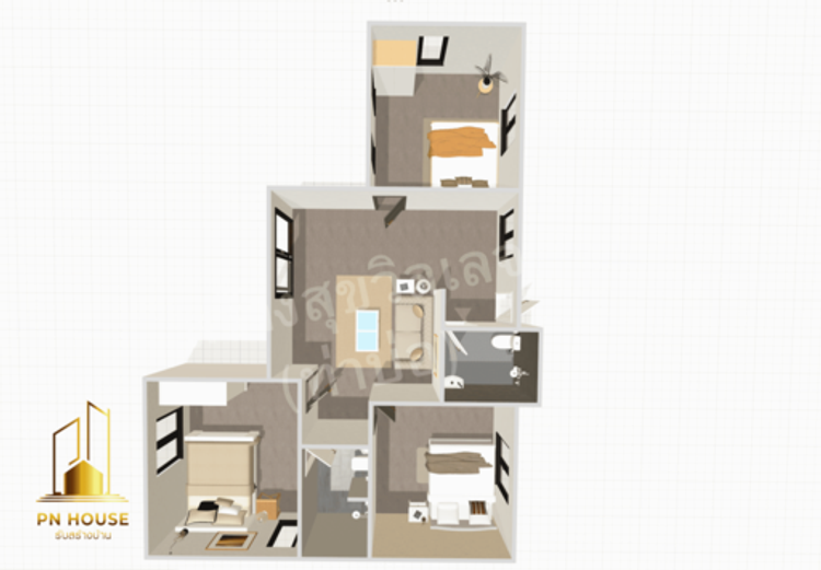 ภาพแบบบ้าน-type B