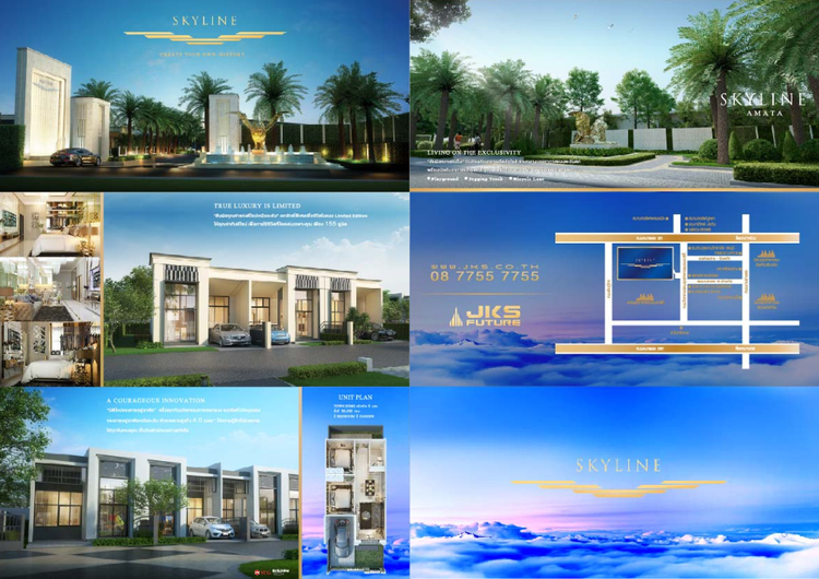 ภาพแบบบ้าน-สกายไลน์ อมตะ