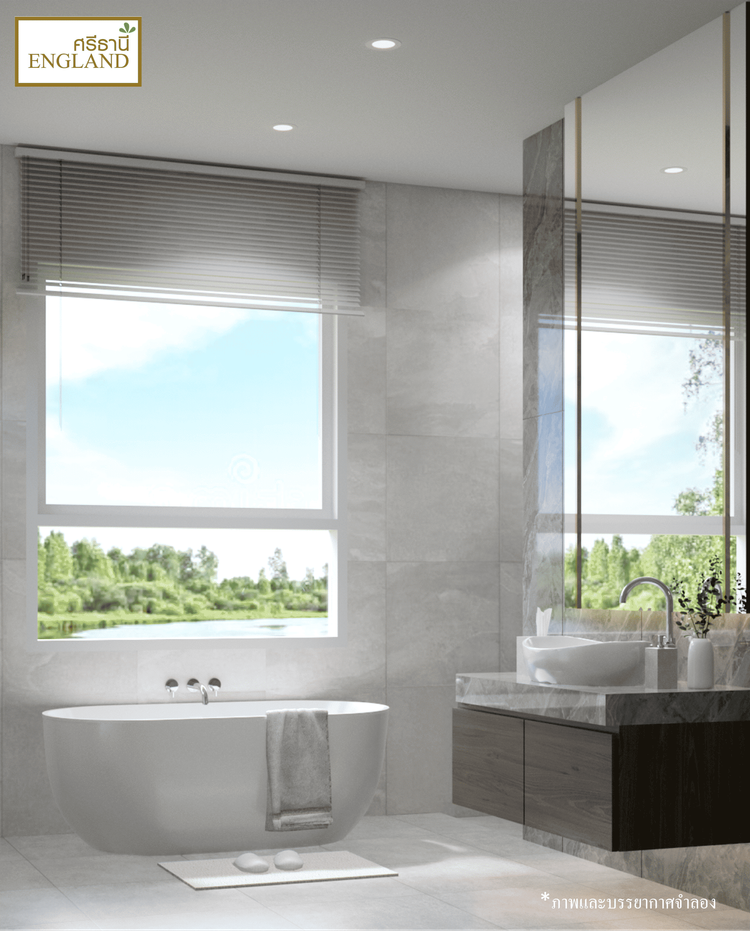 ภาพแบบบ้าน-Srithani England - คฤหาสน์ริมทะเลสาบ - Victoria