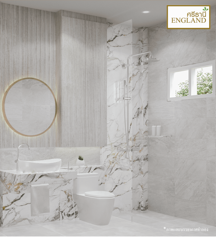 ภาพแบบบ้าน-Srithani England - คฤหาสน์ริมทะเลสาบ - Victoria