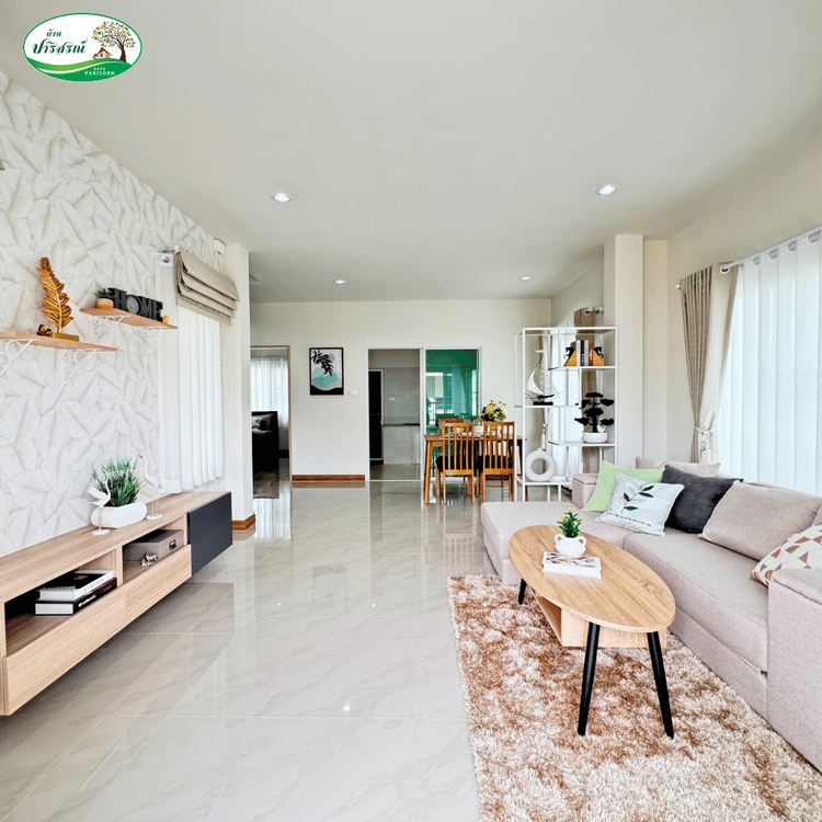 ภาพแบบบ้าน-บ้าน ปาริภา (บ้านพร้อมเฟอร์)