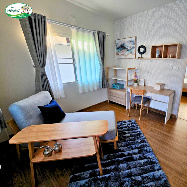 ภาพแบบบ้าน-บ้าน ปาริภา (บ้านพร้อมเฟอร์)