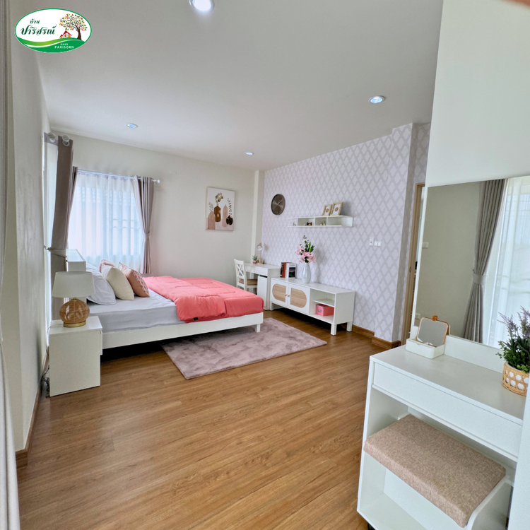 ภาพแบบบ้าน-บ้าน ปาริภา (บ้านพร้อมเฟอร์)