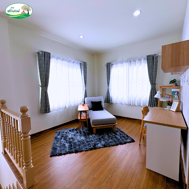 ภาพแบบบ้าน-บ้าน ปาริภา (บ้านพร้อมเฟอร์)