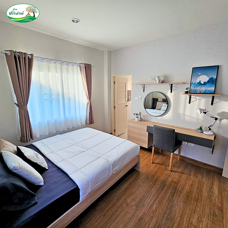 ภาพแบบบ้าน-บ้าน ปาริภา (บ้านพร้อมเฟอร์)