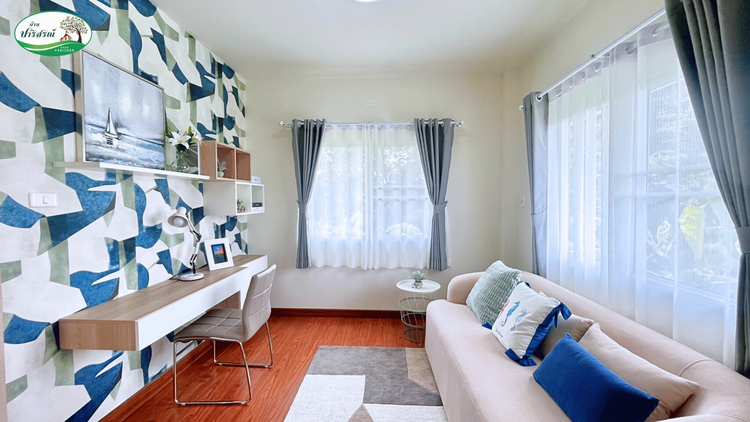 ภาพแบบบ้าน-บ้านพร้อมเฟอร์นิเจอร์และของตกแต่ง