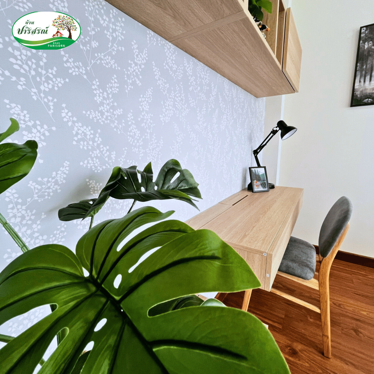 ภาพแบบบ้าน-บ้านพร้อมเฟอร์นิเจอร์และของตกแต่ง