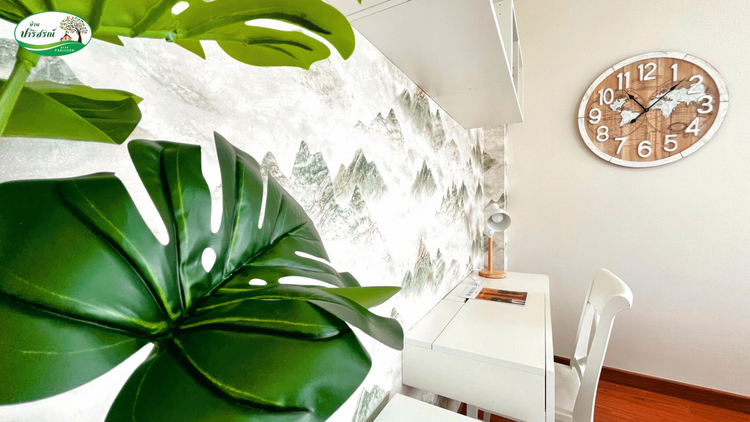 ภาพแบบบ้าน-บ้านพร้อมเฟอร์นิเจอร์และของตกแต่ง