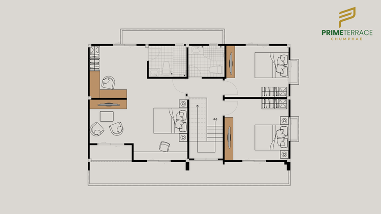 ภาพแบบบ้าน-ไพร์ม เทอร์เรซ 8 ชุมแพ