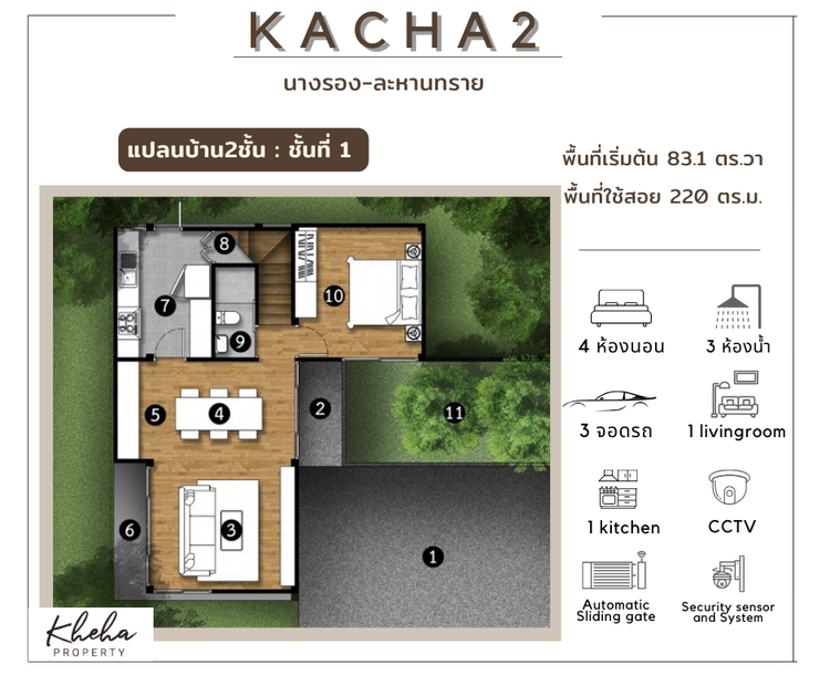 ภาพแบบบ้าน-บ้านเดี่ยวสองชั้น