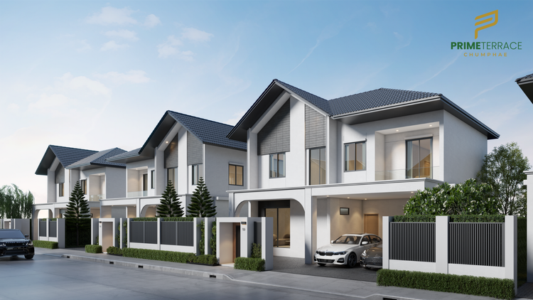 ภาพแบบบ้าน-ไพร์ม เทอร์เรซ 8 ชุมแพ