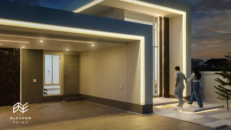 ภาพแบบบ้าน-บลอสซั่ม พรีม่า ลักชูรี่ วิลล่า