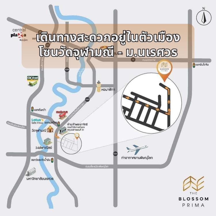 ภาพแบบบ้าน-บลอสซั่ม พรีม่า ลักชูรี่ วิลล่า