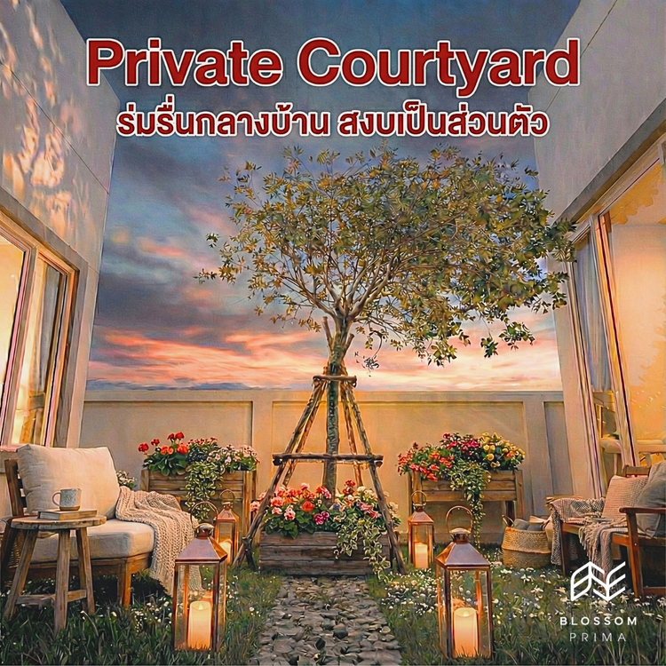 ภาพแบบบ้าน-บลอสซั่ม พรีม่า ลักชูรี่ วิลล่า