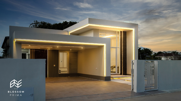 ภาพแบบบ้าน-บลอสซั่ม พรีม่า ลักชูรี่ วิลล่า
