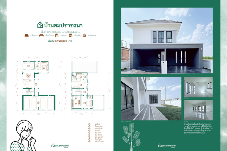 ภาพแบบบ้าน-บ้านสมปรารถนา