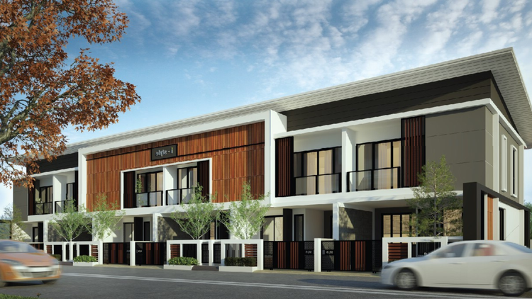 ภาพแบบบ้าน-ทาวน์โฮม 2 ชั้น 2 ห้องนอน 3 ห้องน้ำ