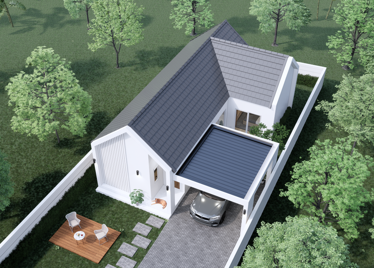 ภาพแบบบ้าน-บ้านมินิมอล