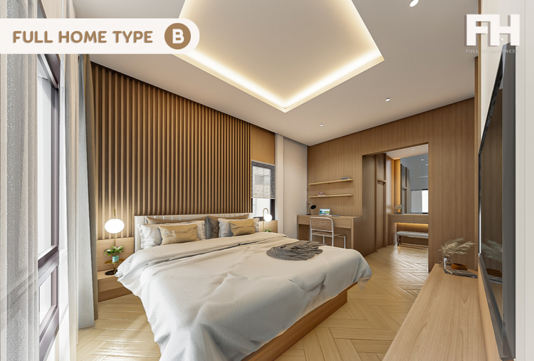 ภาพแบบบ้าน-แปลนบี Type B
