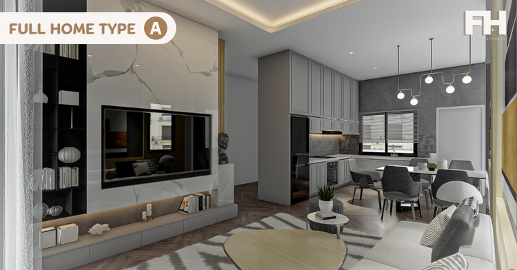 ภาพแบบบ้าน-แปลนเอ Type A