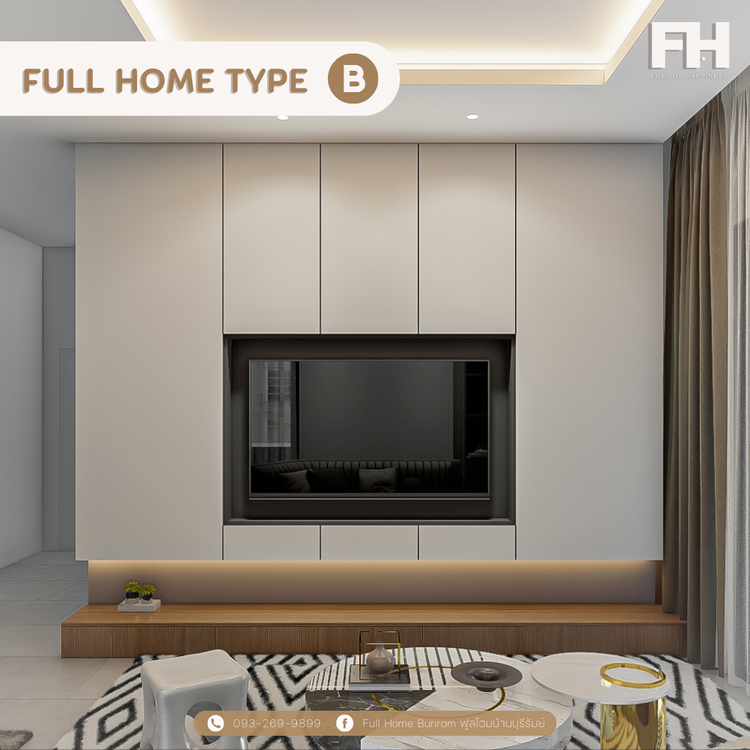 ภาพแบบบ้าน-แปลนบี Type B