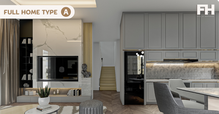 ภาพแบบบ้าน-แปลนเอ Type A