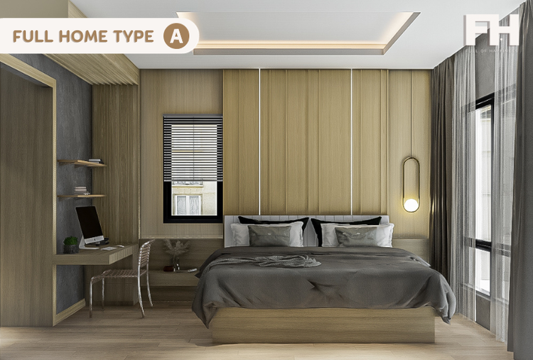 ภาพแบบบ้าน-แปลนเอ Type A