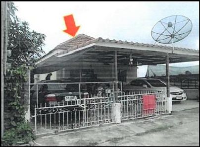 ขายบ้านเดี่ยว 1ชั้น โครงการเอกธานี 4 อำเภอสัตหีบ ราคา 1.35 ล้านบาท