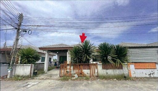 ขายบ้านแฝด 1 ชั้น ในโครงการบังเอิญวิลเลจ 3 ราคา 1.50ล้านบาท ในอำเภอบ้านบึง