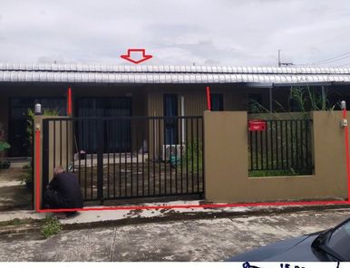 ขายทาวน์เฮาส์ 1 ชั้น ในโครงการบ้านจันทร์ขจร 111 ราคา 1.65 ล้านบาท ในอำเภอบ้านบึง