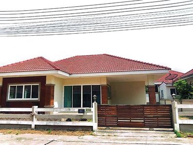 ขายบ้านเดี่ยว 1ชั้น โครงการแผ่บารมี อำเภอสัตหีบ ราคา 2.55 ล้านบาท