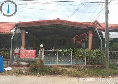 ขายบ้านเดี่ยว 1 ชั้น ราคา 1.06 ล้านบาท ในโครงการนิวแลนด์ ในอำเภอเมืองสุรินทร์