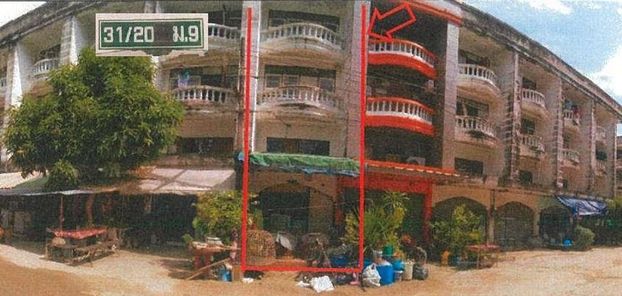 ขายอาคารพาณิชย์ 3 ชั้น ราคา 1.70ล้านบาท ในอำเภอศรีราชา