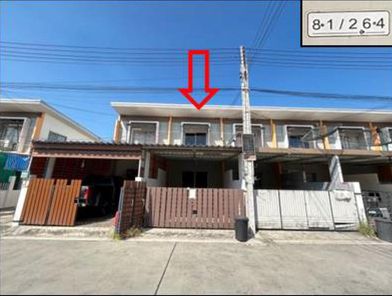 ขายทาวน์เฮาส์ 2 ชั้น ราคา 1.60 ล้านบาท ในโครงการแฟมิลี่ซิตี้ พานทอง 2 ในอำเภอพานทอง