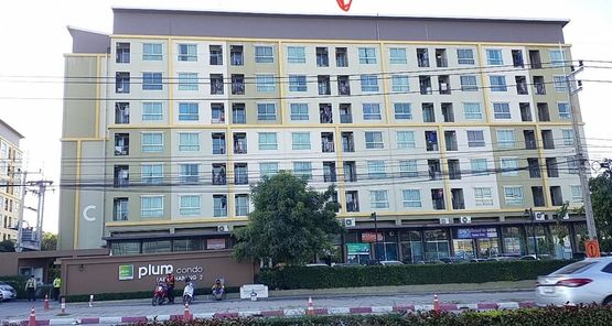 ขายคอนโด 1 ห้อง ชั้น 8 ในโครงการพลัม คอนโด แหลมฉบัง 2 ศรีราชา ราคา 1.40 ล้านบาท ในอำเภอศรีราชา