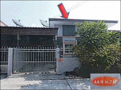 ขายทาวน์เฮ้าส์ 1ชั้น โครงการกานต์สินี แลนด์ อำเภอพนัสนิคม ราคา 1.20 ล้านบาท