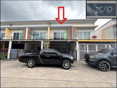 ขายทาวน์เฮ้าส์ 2ชั้น ราคา 1.90 ล้านบาท ในโครงการสวนพฤกษา ซอย2 ในอำเภอเมืองชลบุรี