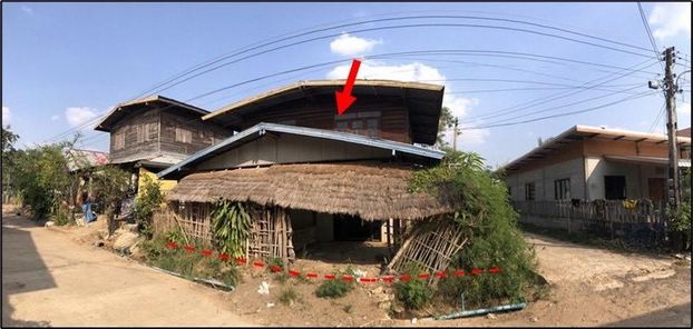 ขายบ้านเดี่ยว 2 ชั้น ราคา 420,000 บาท ในอำเภอกุดข้าวปุ้น