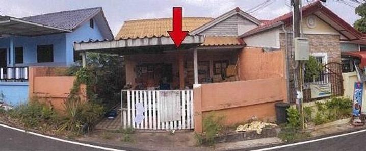 ขายบ้านแฝด 1 ชั้น ในโครงการสมอทอง ราคา 1.20 ล้านบาท ในอำเภอสัตหีบ