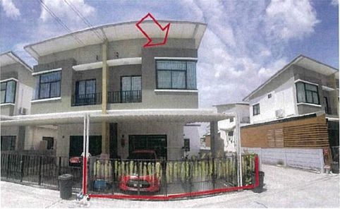 ขายทาวน์เฮ้าส์ 2 ชั้น ในโครงการแสนรัก 6 ราคา 2.10ล้านบาท ในอำเภอพานทอง