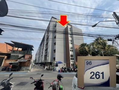 ขายคอนโดพัทยา ชั้น 4 คอนโดเดอะ ทรัสต์ เรสซิเด้นซ์ พัทยากลาง ราคา 1.26 ล้านบาท ในอำเภอบางละมุง