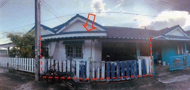 ขายทาวน์เฮ้าส์ 1 ชั้น ในโครงการสบายใจ ราคา 1.15 ล้านบาท ในอำเภอนิคมพัฒนา